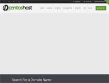 Tablet Screenshot of centoshost.com